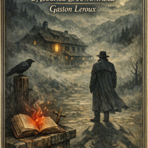 Couverture du livre L'homme qui a vu le Diable de Gaston Leroux - Roman fantastique - Athelis Editions