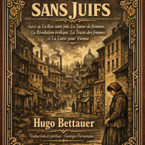 Couverture du livre La Ville sans Juifs de Hugo Bettauer - Recueil de romans - Athelis Editions