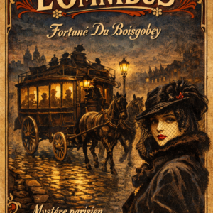 Couverture du livre Le crime de l'omnibus de Fortuné du Boisgobey - Roman policier - Athelis Editions