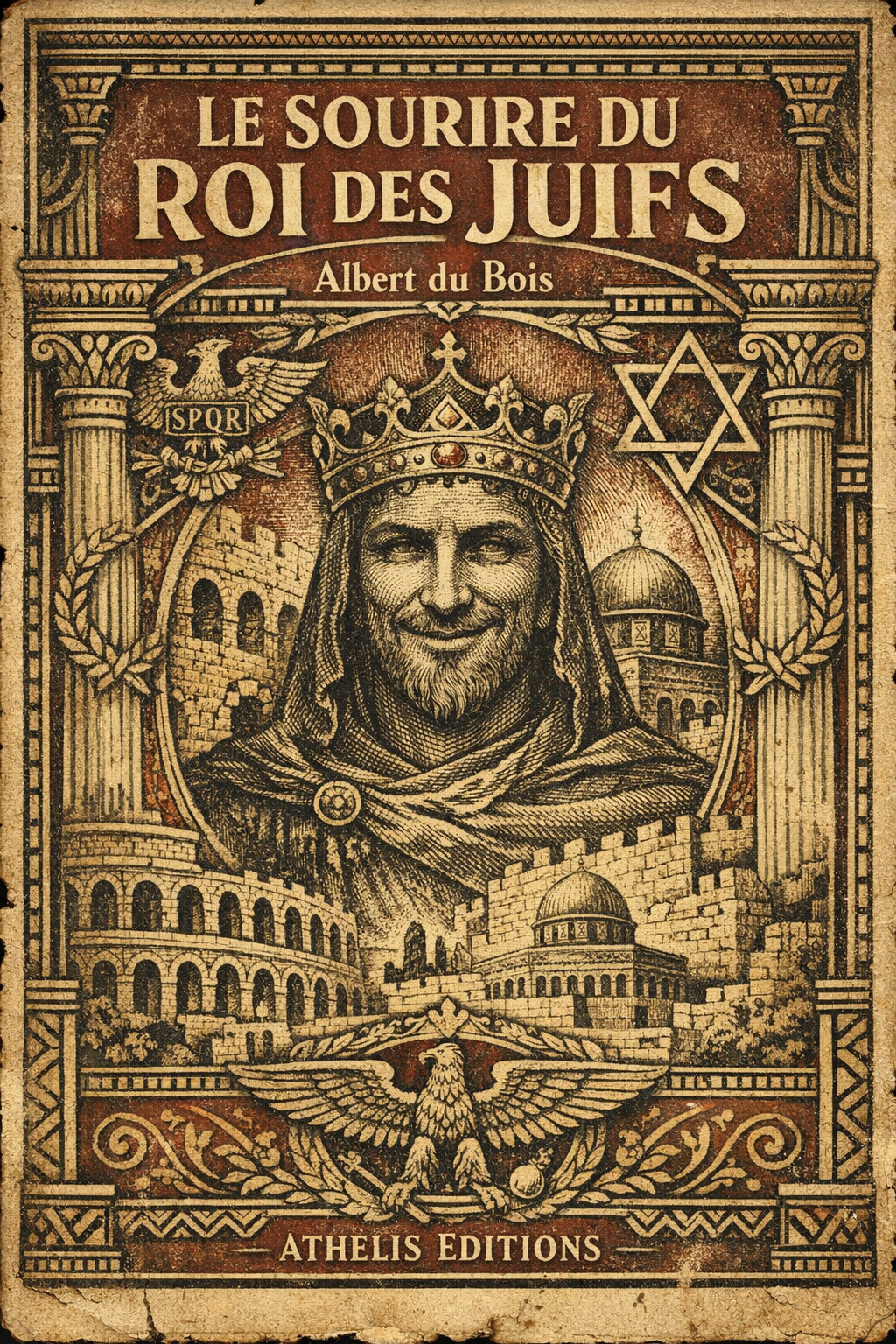 Couverture du livre Le sourire du roi des juifs d'Abel Hermant - Roman - Athelis Editions