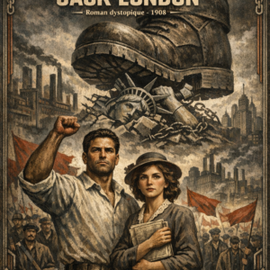 Couverture du livre Le talon de fer de Jack London - Roman dystopique - Athelis Editions