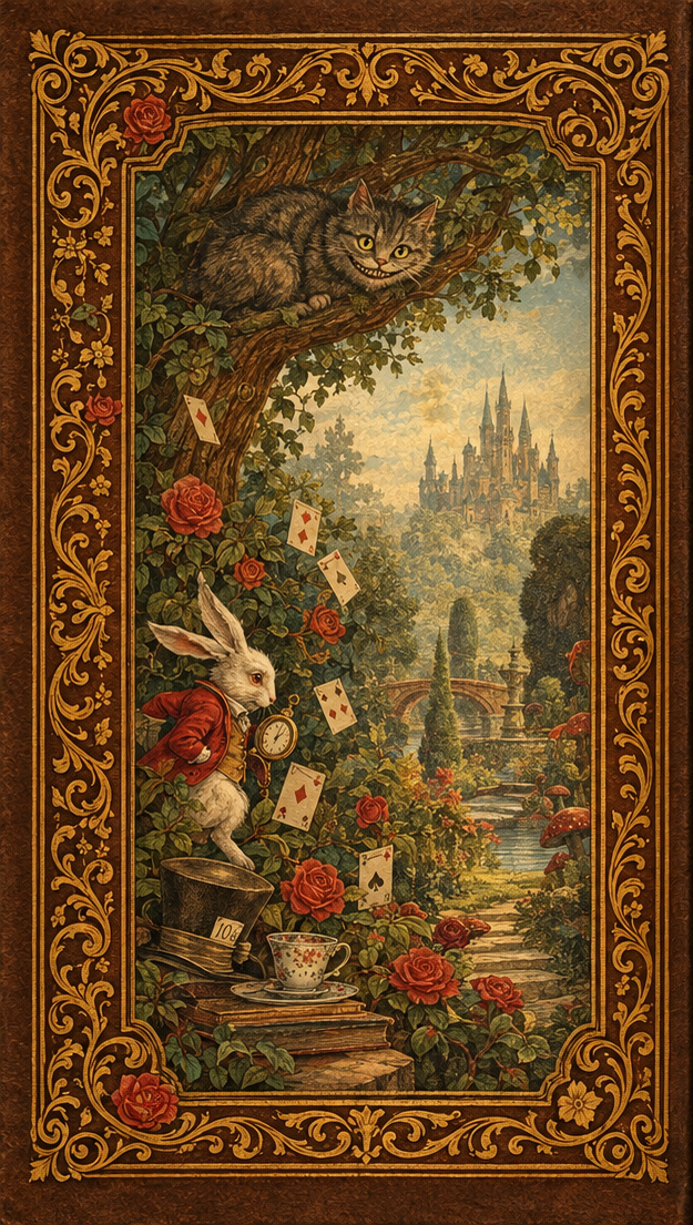dos alice de l'autre cote du miroir