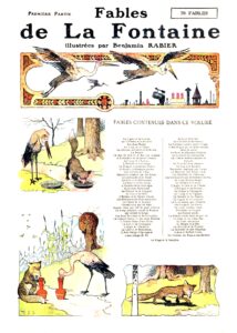 Fables de La Fontaine illustrées par Benjamin Rabier