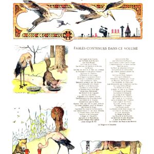 Fables de la Fontaine benjamin Rabier