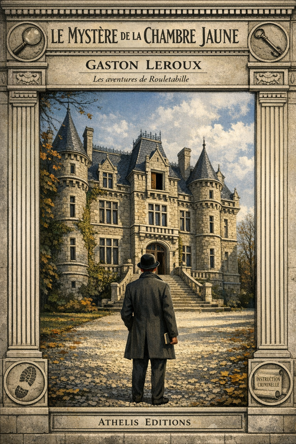 le mystere de la chambre jaune athelis editions