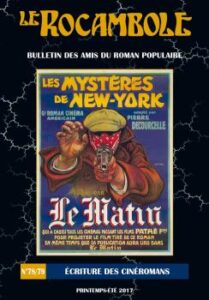 Ecriture des cinéromans