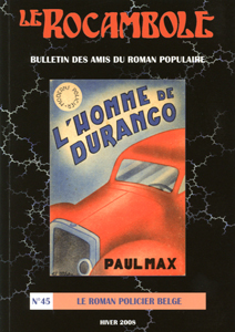 Le Roman policier belge